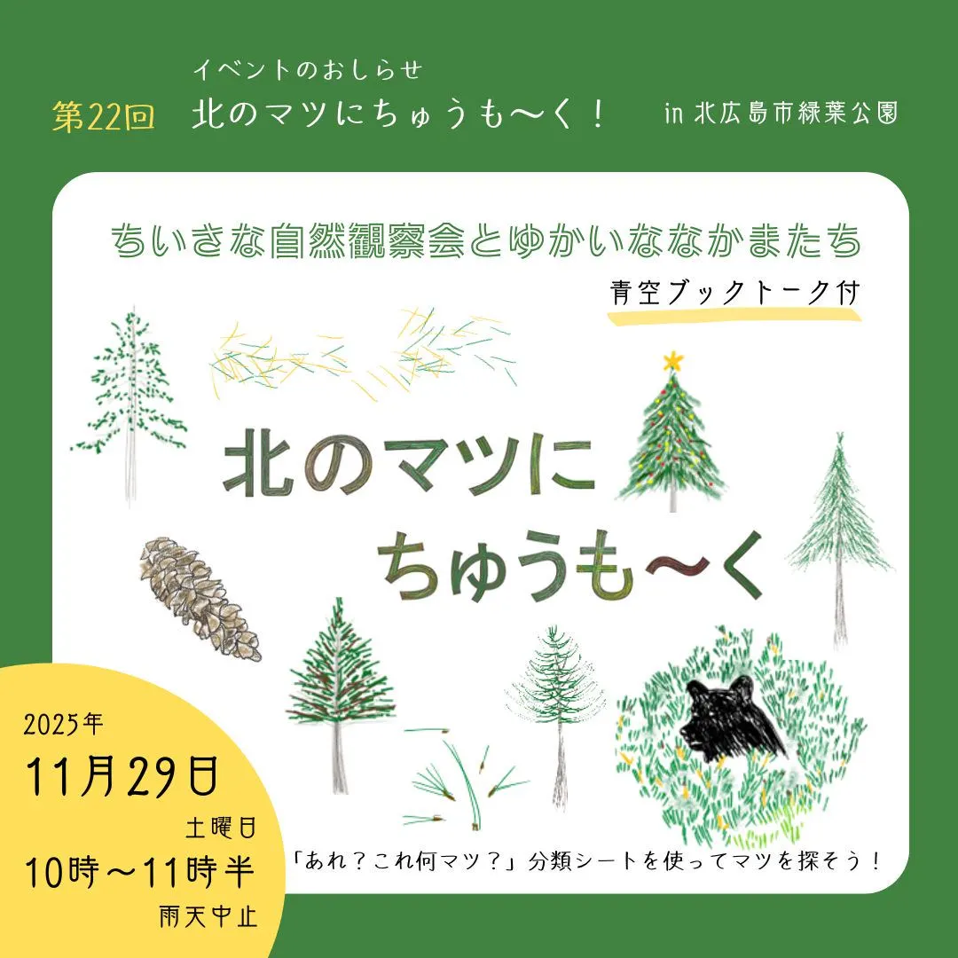 ちいさな帆 第22回「北のマツにちゅうも~く」(北広島市)| Domingo -ドミンゴ-