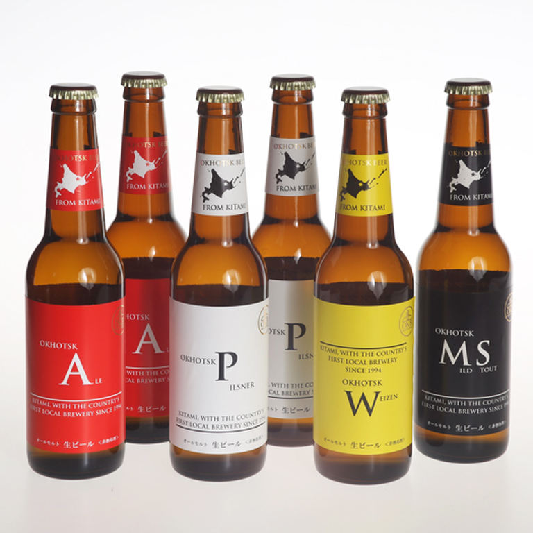ビンビール(330ml)6本セット〈オホーツクビール株式会社〉【お取り寄せ】|北海道の「今」をお届け Domingo -ドミンゴ-