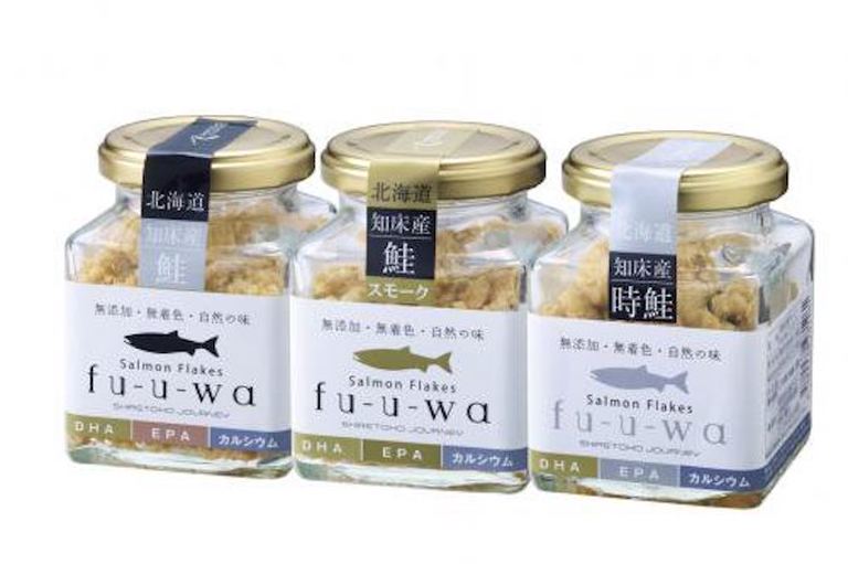 fu-u-wa 鮭フレークセット〈知床ジャニー〉【お取り寄せ】|北海道の「今」をお届け Domingo -ドミンゴ-