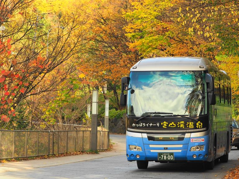 定山渓〔バスで行く〕五大紅葉|北海道の「今」をお届け Domingo -ドミンゴ-