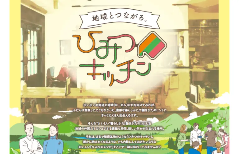 北海道の関係人口を考える ~『地域とつながる。ひみつキッチン』Recipe6【オンライン】(北海道 札幌市 音更町 石狩市)| Domingo -ドミンゴ-