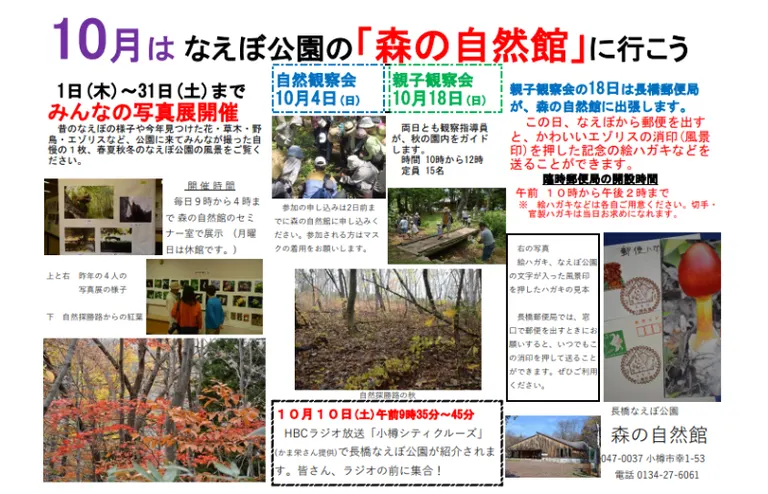 長橋なえぼ公園 森の自然館「みんなの写真展」(小樽市)| Domingo -ドミンゴ-
