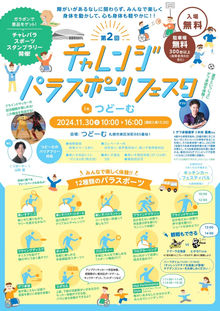 第2回 チャレンジパラスポーツフェスタ in つどーむ(札幌市)| Domingo -ドミンゴ-