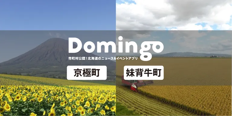 【お知らせ】Domingo公認市町村に『京極町』と『妹背牛町』が追加！｜Domingo