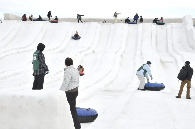 札幌冰雪節津留會場