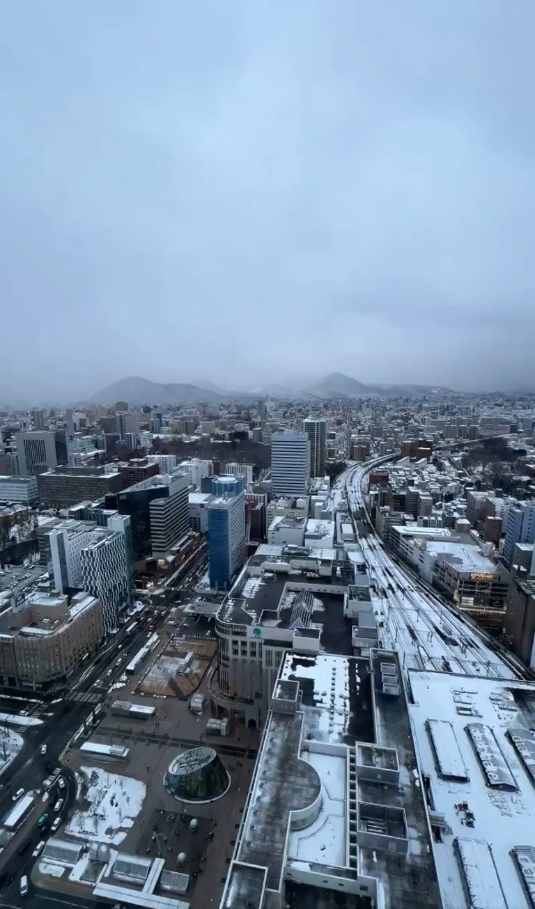 札幌暴風雪