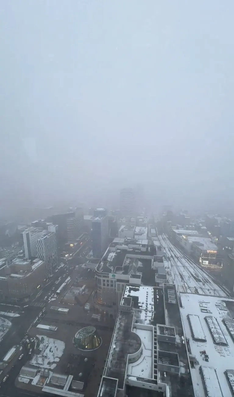 札幌暴風雪