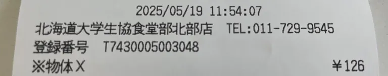 物体X