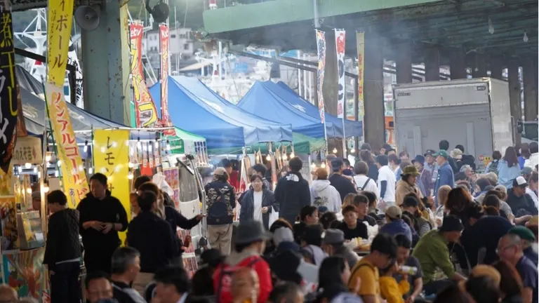 시레토코 라우스 산업 축제 나라라쿠