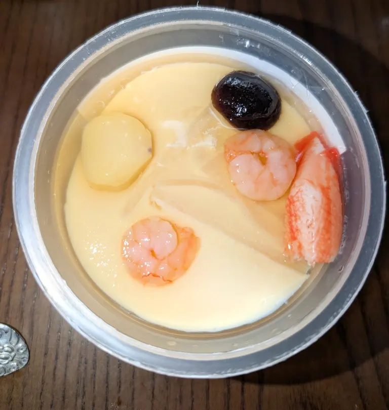 栗入りの茶碗蒸し