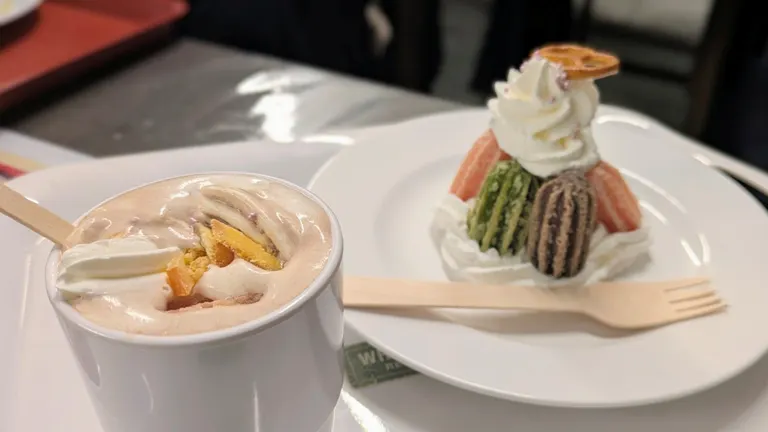 Hot chocolate and churros