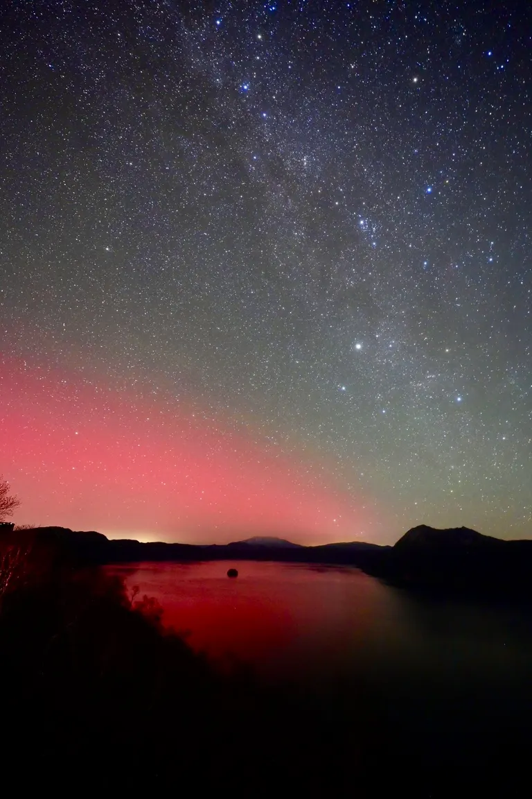 홋카이도 오로라