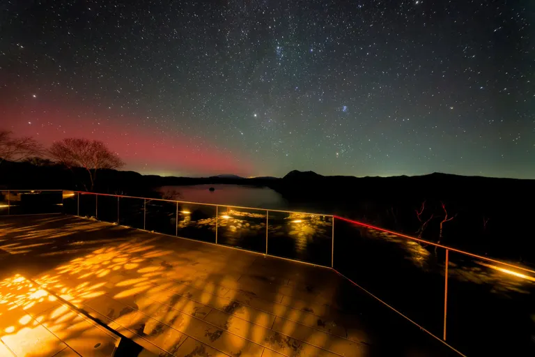 홋카이도 오로라