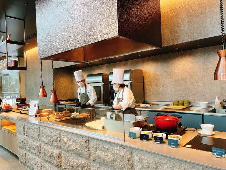 All Day Dining Grandeur 现场制作区