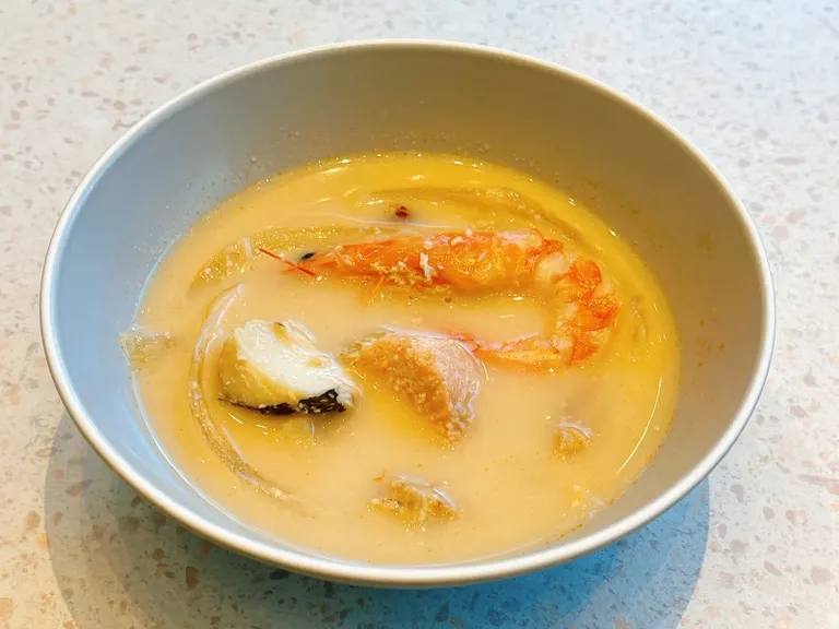 All Day Dining Grandeur 白色法式海鲜汤 北海道风味