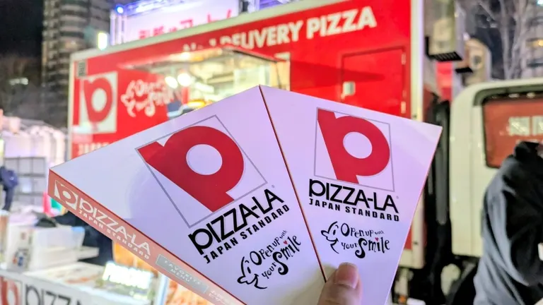 雪まつり限定ピザ