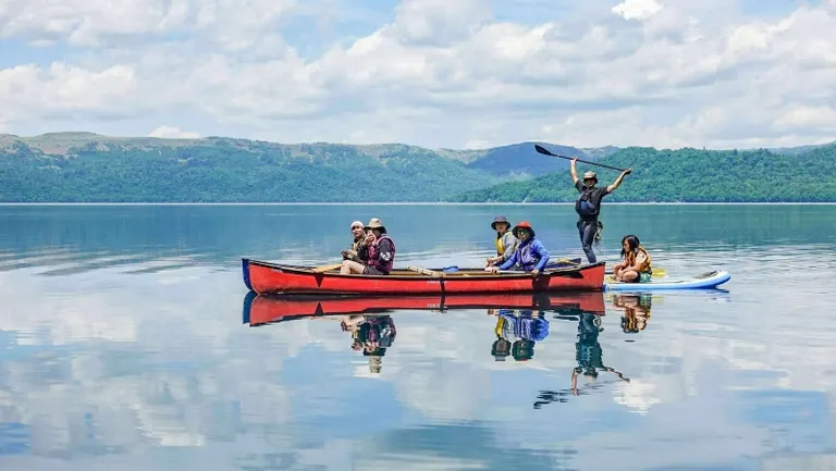 屈斜路湖 獨木舟 SUP