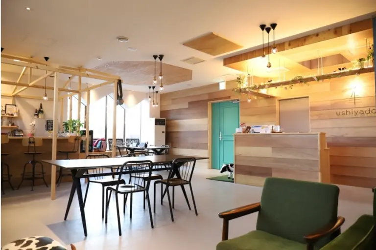 ushiyado 共用部ラウンジ