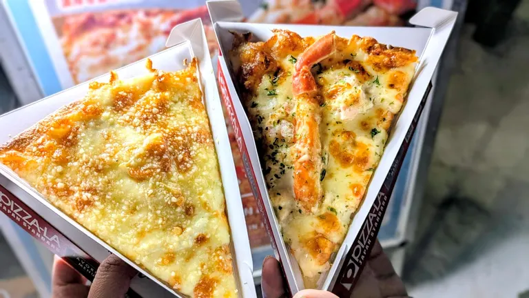 雪まつり限定ピザ