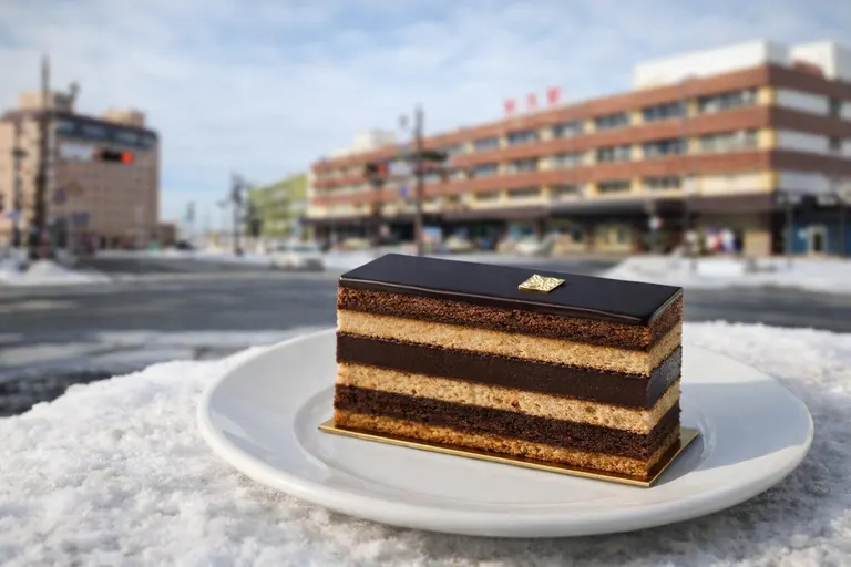 酷似歌剧院蛋糕的钏路站