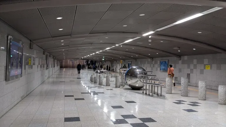 Advertising billboards in Sapporo