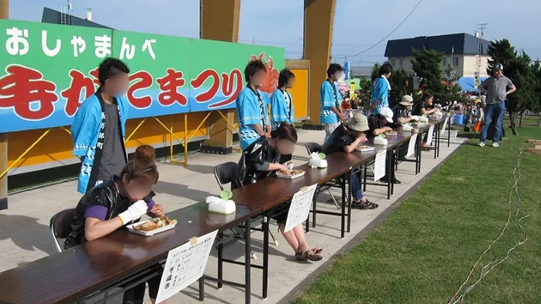 おしゃまんべ毛がにまつり