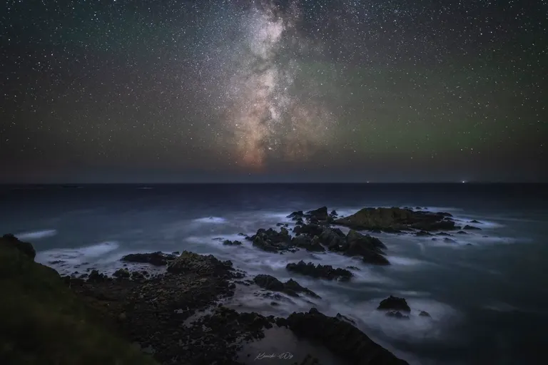 礼文島の風景