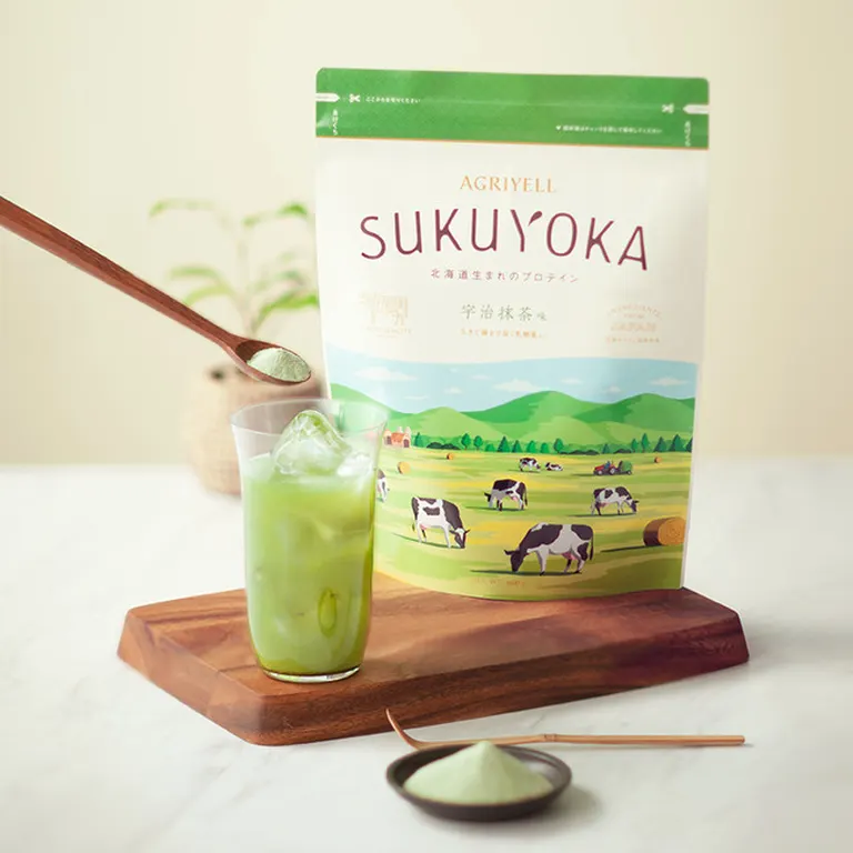 北海道の酪農家と共同開発したプロテイン｢SUKUYOKA｣新発売｜北海道の「今」をお届け Domingo -ドミンゴ-
