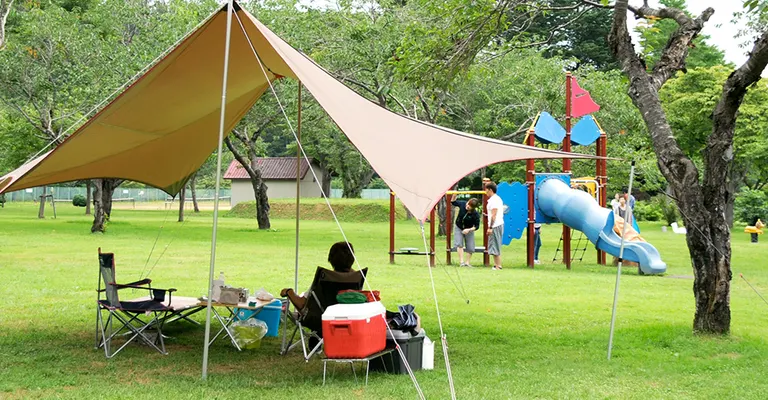 長万部公園キャンプ場 セール ペット