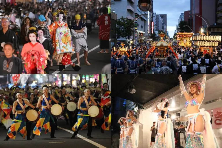 すすきの祭り 🏮第61回すすきの祭り 場所：札幌駅前通（南4条～南7条西3・4丁目） 8